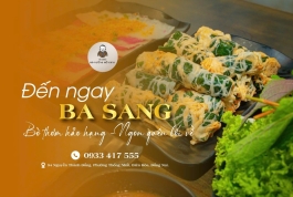 Bò Nướng Mỡ Chài Ba Sang