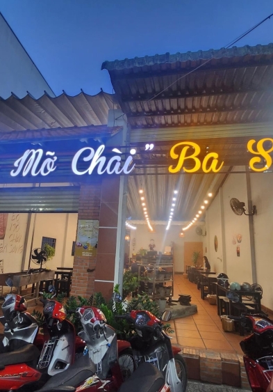 Bò Nướng Mỡ Chài Ba Sang