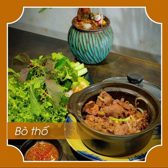 Bò Nướng Mỡ Chài Ba Sang